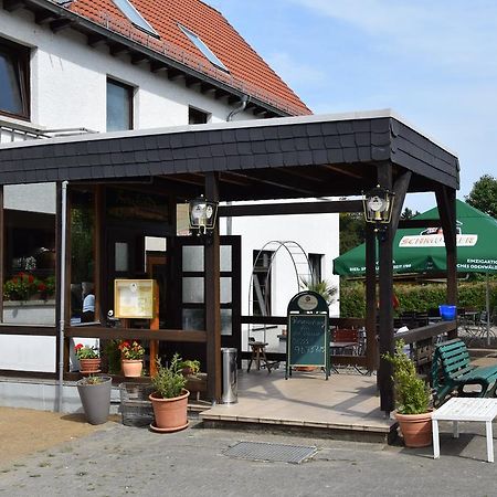 Gasthof Bergfriede Lindenfels Bagian luar foto